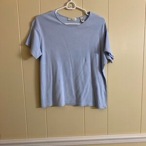 Amanda Smith women’s Light Blue Stretch Tee